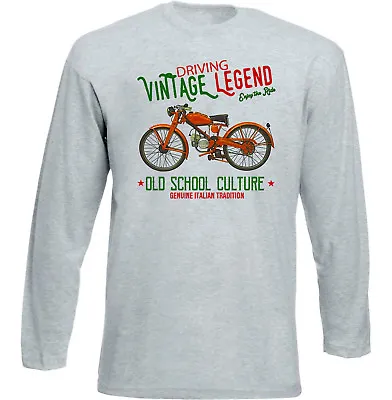 Buy Vintage Inspired Italian Motorcycle Moto Guzzi Guzzino - New Cotton T-shirt • 16.99£