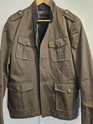 Buy FCUK Cotton Military Flight Patch LINED Jacket New • 17£