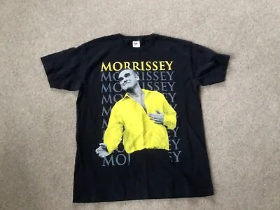 Buy Black Morrissey Smiths T Shirt. 20 August 2016. Manchester Arena. Size M • 25£
