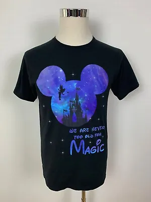 Buy Disney Parks Mens Mickey Mouse Peter Pan Magic T-Shirt Shirt Tee Size M • 15.64£