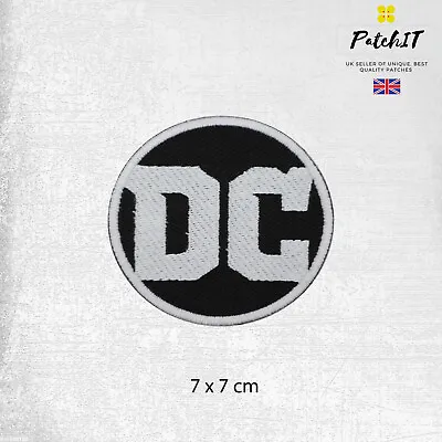 Buy DC Comics Superhero Movie Logo Patch Iron On Sew On Badge Embroidered Patch • 2.49£
