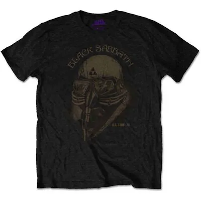 Buy Officially Licensed Black Sabbath US Tour 78 Avengers Mens Black T Shirt • 14.50£