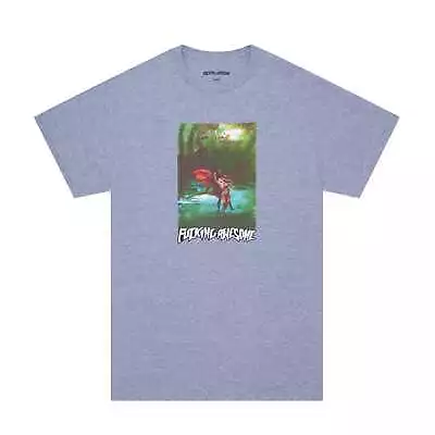 Buy Fucking Awesome Lazarus T-Shirt Grey Heather Fast UK Delivery • 38.61£