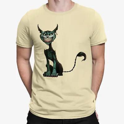 Buy Cheshire Cat Evil Mens T-Shirt • 12.95£