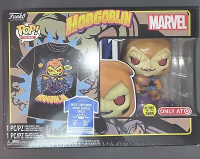 Buy Funko POP! And Tee Marvel Hobgoblin [Glows In The Dark] With Size XL T-Shirt • 23.68£