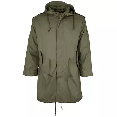 Buy 50's Military Inspired Rothco M51 Fishtail Parka - Olive Drab- 100% Cotton- New • 119.95£