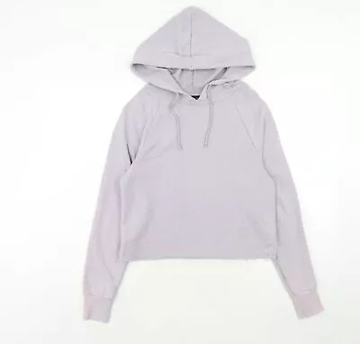 Buy New Look Womens Purple Cotton Pullover Hoodie Size 8 Pullover • 4.75£