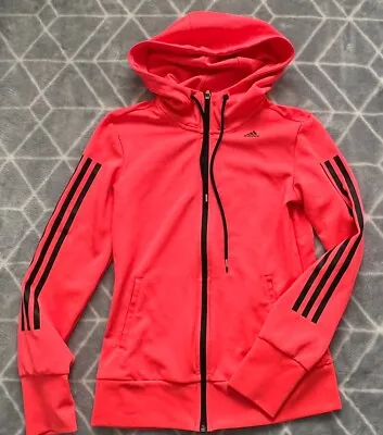 Buy Ladies Adidas Climacool Zip Jumper Top Size XS Workout Lounge • 14.50£