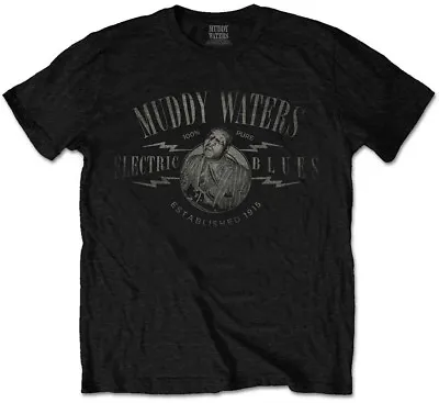 Buy Muddy Waters Electric Blues Vintage T-Shirt OFFICIAL • 14.99£