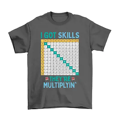 Buy Kids Numbers Day T-Shirt I Got Skills World Maths Day 2024 Boys Girls School Top • 6.99£