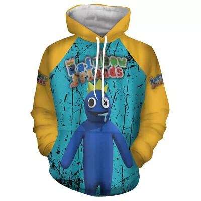 Buy Kids Children's Rainbow Friends Hoodies Sport Sweatshirt Pullover Jumper Tops • 17.07£
