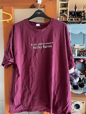 Buy Bucky Barnes T Shirt 2XL • 1£