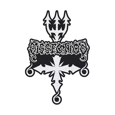 Buy Dissection Logo Cut Out Patch Official Black Death Metal Band Merch • 5.61£