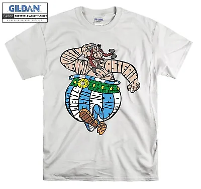 Buy Obelix And Asterix Funny T-shirt Gift Hoodie Tshirt Men Women Unisex E949 • 11.99£