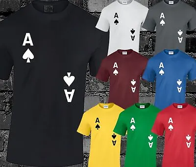 Buy Ace Of Spades Mens T Shirt Top Band Music Tour Unisex Fashion • 7.99£
