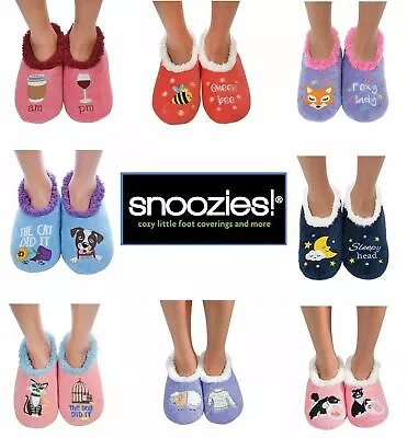 Buy Snoozies Pairable Comfy Sherpa Fleece Slippers Ladies & Mens Variety Of Styles • 11.99£