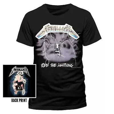 Buy Metallica Ride The Lightning T-Shirt Gr.M Five Finger Death Punch Airbourne • 22.56£