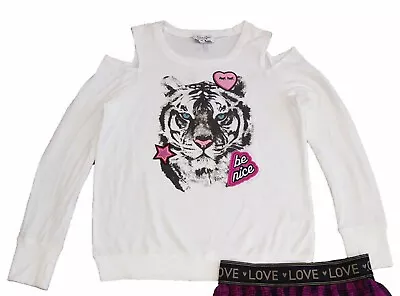 Buy Jessica Simpson Kids Girl's Snow White Flynn Top Sweater Size L-14/16 • 7.22£