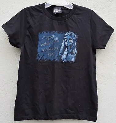 Buy 2005 Tim Burtons Corpse Bride T-Shirt Womens Juniors XL Love's Cruelest Sting • 34.20£