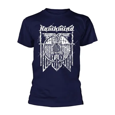 Buy HAWKWIND - DOREMI (NAVY) BLUE T-Shirt Large • 18.11£
