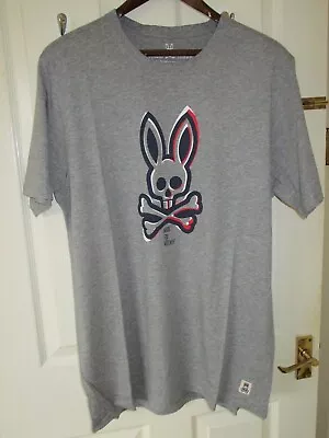 Buy Psycho Bunny Mens Designer T-Shirt Top XXL 2XL Excellent Condition • 10.60£