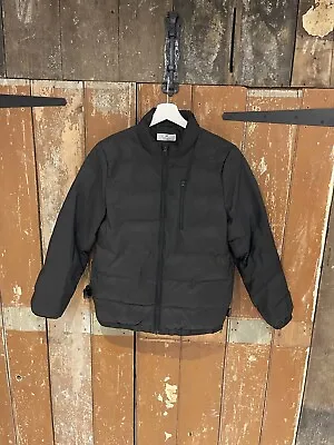Buy H&M Puffer Thermolite Jacket Coat Black Kids Girls Size 12-13 Years • 16.99£