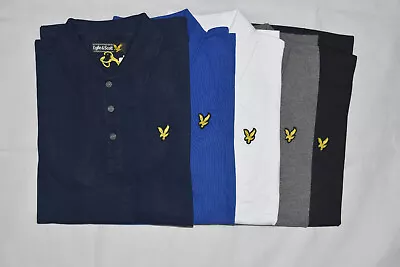 Buy Lyle And Scott T Shirts For Men Short Sleeve Designer Short Sleeve Polo Tops • 12.99£