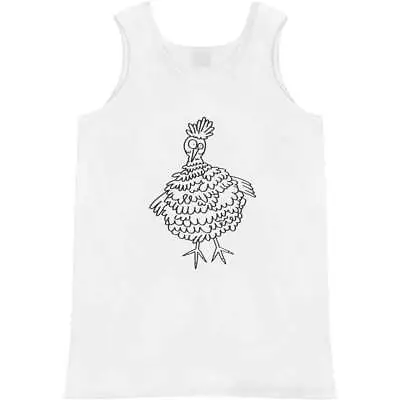Buy 'Quirky Cartoon Chicken' Adult Vest / Tank Top (AV044205) • 9.99£