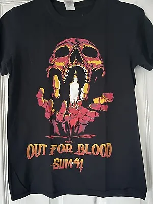 Buy Sum 41 Tour T-shirt Small • 18£