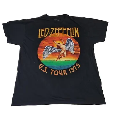 Buy Led Zepplin 1975 Tour Graphic Tee, XL • 15£