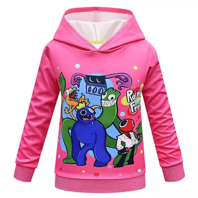 Buy Roblox Rainbow Friends Kids Print Hoodie Sweatshirt Jumper Hoody Pullover Tops • 13.99£