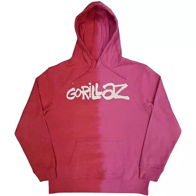 Buy Gorillaz 'Two Tone Brush Logo' Pullover Hoodie - NEW OFFICIAL • 29.99£