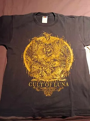 Buy Cult Of Luna Official Eternal Kingdom T-shirt With Back Print Of The Tour Cities • 15.99£
