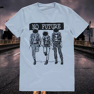 Buy No Future Alternative Punk Sex Pistols Astronauts T-shirt Tee, Sublimation  • 8.95£