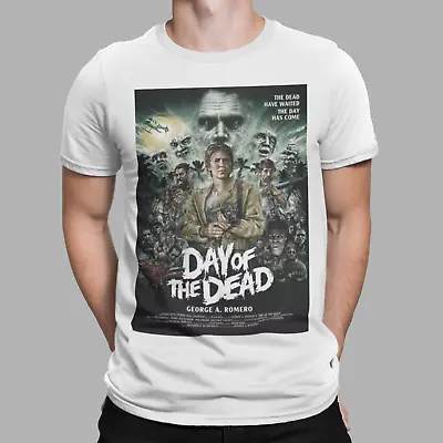 Buy Zombies Day Of The Dead T Shirt Retro Tee Horror Classic Cult Gift 70s 80s UK • 7.97£