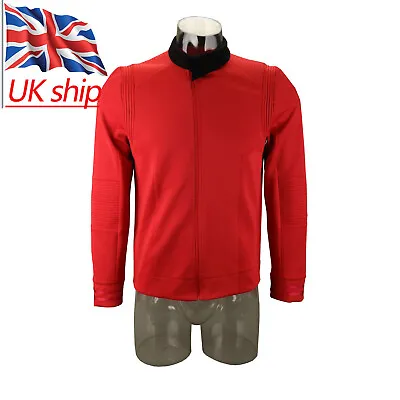 Buy For Discovery 2 Engineering Commander Red Uniform Starfleet Male Shirts Badge • 25£