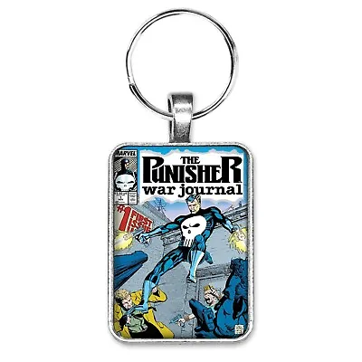 Buy The Punisher War Journal #1 Cover Key Ring Or Necklace Marvel Comic Book Jewelry • 10.22£