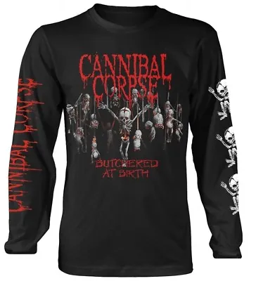 Buy Cannibal Corpse Butchered At Birth Baby Long Sleeve Shirt OFFICIAL • 30.39£