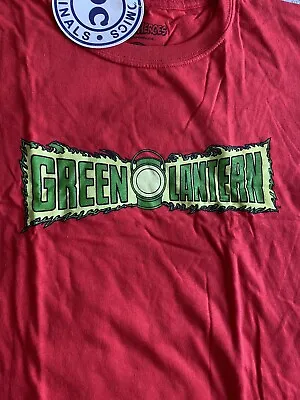 Buy Green Lantern Logo T Shirt  Dc Comics Originals All The Heroes Medium Size • 11£