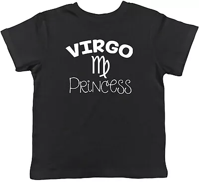 Buy Virgo Zodiac Princess Childrens Kids T-Shirt Boys Girls • 5.99£