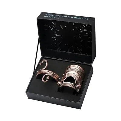 Buy Star Wars Princess Leia Premium Gold Cuff And Bracelet Replica Prop Cosplay • 74.95£