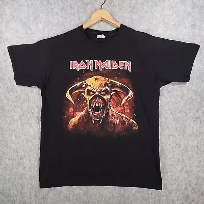Buy Iron Maiden Shirt Mens Large Black Legacy Of The Beast Tour Rock 2018 Band Top • 29.95£
