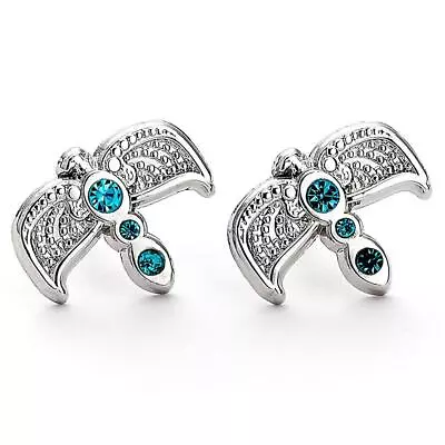 Buy Harry Potter - Harry Potter Silver Plated Earrings Diadem - New Silver - H300z • 8.98£