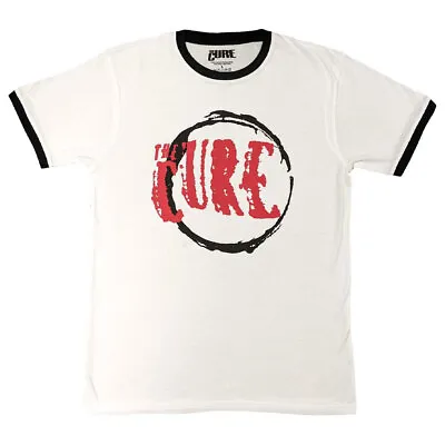 Buy The Cure Circle Band Logo Ringer T Shirt • 15.93£