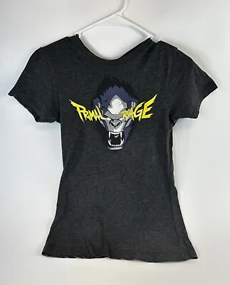 Buy OVERWATCH Winston BLIZZARD PRIMAL  RAGE  T-shirt LootCrate Gaming, Woman’s Small • 9.64£