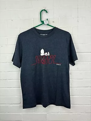 Buy Next | Navy Peanuts Snoopy Short Sleeve T-Shirt Women's UK 12 #CS • 6.31£