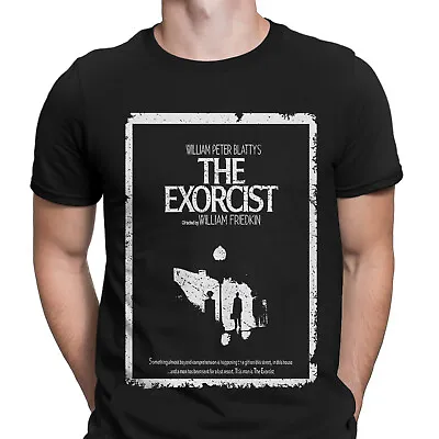 Buy Halloween T-Shirt Exorcist Movie Poster Horror Spooky Creepy Mens T Shirts #HD1 • 9.99£