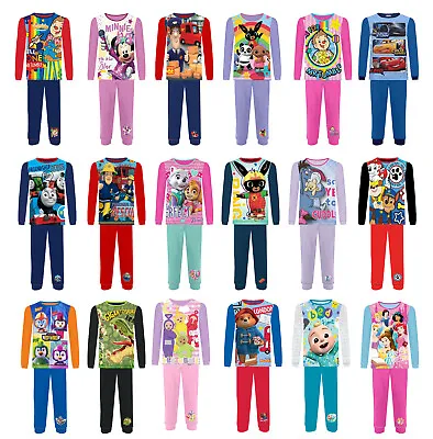 Buy Boys And Girls Kids Toddler Character Pyjamas Pjs Cotton • 7.99£
