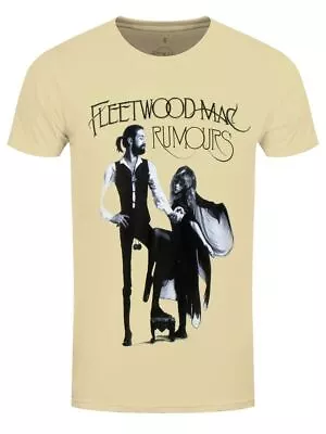 Buy Fleetwood Mac T-shirt Rumours Men's Haze Yellow • 16.99£