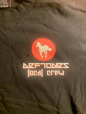 Buy Deftones -  2003 Local Crew  White Pony  Tour (VINTAGE) 2XL Shirt. Limited Issue • 118.12£